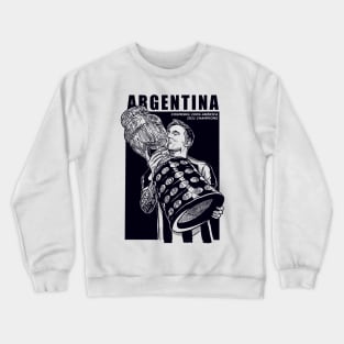 Argentina, copa america winner Crewneck Sweatshirt